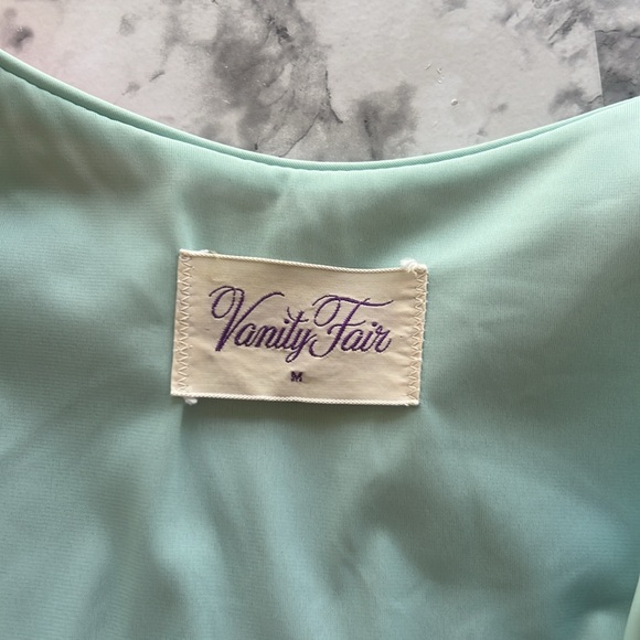 RARE 70’s VANITY FAIR BARBIECORE pink gown/lounge wear maxi dress SZ M VTG ROBE - Picture 10 of 11